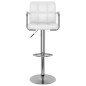 vidaXL Taburetes de cocina 2 unidades cuero sintético blanco vidaXL Taburetes de cocina 2 unidades cuero sintético blanco