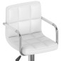 vidaXL Taburetes de cocina 2 unidades cuero sintético blanco vidaXL Taburetes de cocina 2 unidades cuero sintético blanco