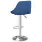 vidaXL Taburete de cocina 2 unidades de terciopelo azul vidaXL Taburete de cocina 2 unidades de terciopelo azul