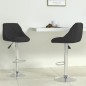 vidaXL Taburete de cocina 2 unidades de terciopelo negro vidaXL Taburete de cocina 2 unidades de terciopelo negro