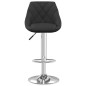 vidaXL Taburete de cocina 2 unidades de terciopelo negro vidaXL Taburete de cocina 2 unidades de terciopelo negro
