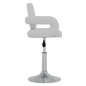 vidaXL Sillas de comedor giratorias 2 unidades cuero sintético blanco vidaXL Sillas de comedor giratorias 2 unidades cuero sintético blanco