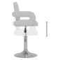 vidaXL Sillas de comedor giratorias 2 unidades cuero sintético blanco vidaXL Sillas de comedor giratorias 2 unidades cuero sintético blanco