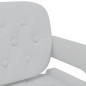 vidaXL Sillas de comedor giratorias 2 unidades cuero sintético blanco vidaXL Sillas de comedor giratorias 2 unidades cuero sintético blanco