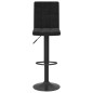 vidaXL Taburete de cocina de terciopelo negro vidaXL Taburete de cocina de terciopelo negro