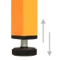 vidaXL Mesitas de noche 2 uds amarillo mostaza acero 35x35x51 cm vidaXL Mesitas de noche 2 uds amarillo mostaza acero 35x35x51 cm
