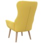 vidaXL Sillón de relax de tela amarillo mostaza vidaXL Sillón de relax de tela amarillo mostaza