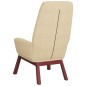 vidaXL Sillón de relax de tela color crema vidaXL Sillón de relax de tela color crema