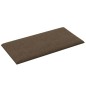 vidaXL Paneles de pared 12 uds tela marrón 30x15 cm 0,54 m² vidaXL Paneles de pared 12 uds tela marrón 30x15 cm 0,54 m²