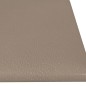 vidaXL Paneles pared 12 uds cuero sintético capuchino 60x15 cm 1,08 m² vidaXL Paneles pared 12 uds cuero sintético capuchino 60x15 cm 1,08 m²