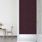 vidaXL Paneles de pared 12 uds tela morado 30x30 cm 1,08 m² vidaXL Paneles de pared 12 uds tela morado 30x30 cm 1,08 m²