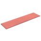 vidaXL Paneles de pared 12 uds terciopelo rosa 60x15 cm 1,08 m² vidaXL Paneles de pared 12 uds terciopelo rosa 60x15 cm 1,08 m²