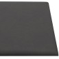 vidaXL Paneles de pared 12 uds cuero sintético gris 90x15 cm 1,62 m² vidaXL Paneles de pared 12 uds cuero sintético gris 90x15 cm 1,62 m²