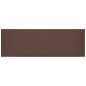 vidaXL Paneles de pared 12 uds cuero sintético marrón 90x30 cm 3,24 m²