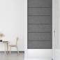 vidaXL Paneles de pared 12 uds tela gris claro 90x30 cm 3,24 m² vidaXL Paneles de pared 12 uds tela gris claro 90x30 cm 3,24 m²
