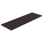 vidaXL Paneles de pared 12 uds cuero sintético negro 90x30 cm 3,24 m²