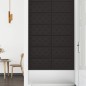 vidaXL Paneles de pared 12 uds cuero sintético negro 60x30 cm 2,16 m² vidaXL Paneles de pared 12 uds cuero sintético negro 60x30 cm 2,16 m²