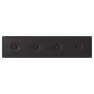vidaXL Paneles de pared 12 uds cuero sintético negro 60x15 cm 1,08 m² vidaXL Paneles de pared 12 uds cuero sintético negro 60x15 cm 1,08 m²