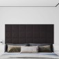 vidaXL Paneles de pared 12 uds cuero sintético negro 30x30 cm 1,08 m² vidaXL Paneles de pared 12 uds cuero sintético negro 30x30 cm 1,08 m²