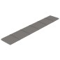 vidaXL Paneles de pared 12 uds tela gris claro 90x15 cm 1,62 m² vidaXL Paneles de pared 12 uds tela gris claro 90x15 cm 1,62 m²