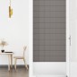 vidaXL Paneles de pared 12 uds tela gris claro 90x15 cm 1,62 m² vidaXL Paneles de pared 12 uds tela gris claro 90x15 cm 1,62 m²