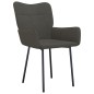 vidaXL Sillas de comedor 2 unidades terciopelo gris oscuro vidaXL Sillas de comedor 2 unidades terciopelo gris oscuro