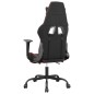 vidaXL Silla gaming de masaje y reposapiés cuero sintético negro rojo vidaXL Silla gaming de masaje y reposapiés cuero sintético negro rojo
