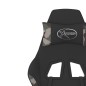 vidaXL Silla gaming de masaje con reposapiés tela negro y camuflaje vidaXL Silla gaming de masaje con reposapiés tela negro y camuflaje