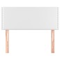 vidaXL Cabecero de cuero sintético blanco 80x5x78/88 cm vidaXL Cabecero de cuero sintético blanco 80x5x78/88 cm