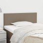 vidaXL Cabecero de tela gris taupe 80x5x78/88 cm