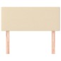 vidaXL Cabecero de tela color crema 90x5x78/88 cm vidaXL Cabecero de tela color crema 90x5x78/88 cm