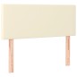 vidaXL Cabecero de cuero sintético color crema 90x5x78/88 cm vidaXL Cabecero de cuero sintético color crema 90x5x78/88 cm