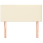 vidaXL Cabecero de cuero sintético color crema 90x5x78/88 cm vidaXL Cabecero de cuero sintético color crema 90x5x78/88 cm