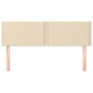 vidaXL Cabeceros 2 unidades tela color crema 72x5x78/88 cm vidaXL Cabeceros 2 unidades tela color crema 72x5x78/88 cm