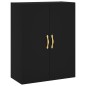 vidaXL Armarios de pared 2 unidades negro 69,5x34x90 cm vidaXL Armarios de pared 2 unidades negro 69,5x34x90 cm