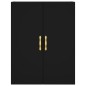 vidaXL Armarios de pared 2 unidades negro 69,5x34x90 cm vidaXL Armarios de pared 2 unidades negro 69,5x34x90 cm