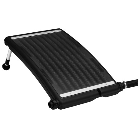 vidaXL Paneles calefactores solares de piscina curvos 3 uds 72,5x46 cm