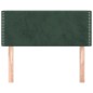 vidaXL Cabecero de terciopelo verde oscuro 90x5x78/88 cm vidaXL Cabecero de terciopelo verde oscuro 90x5x78/88 cm