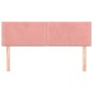 vidaXL Cabeceros 2 unidades terciopelo rosa 72x5x78/88 cm vidaXL Cabeceros 2 unidades terciopelo rosa 72x5x78/88 cm