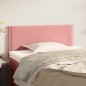 vidaXL Cabecero de terciopelo rosa 90x5x78/88 cm vidaXL Cabecero de terciopelo rosa 90x5x78/88 cm