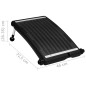 vidaXL Paneles calefactores solares de piscina curvos 3 uds 72,5x46 cm