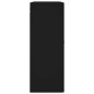 vidaXL Armarios de pared 2 unidades negro 69,5x34x90 cm vidaXL Armarios de pared 2 unidades negro 69,5x34x90 cm