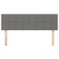 vidaXL Cabeceros 2 unidades tela gris oscuro 72x5x78/88 cm vidaXL Cabeceros 2 unidades tela gris oscuro 72x5x78/88 cm