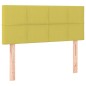 vidaXL Cabecero de tela verde 100x5x78/88 cm vidaXL Cabecero de tela verde 100x5x78/88 cm