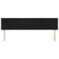 vidaXL Cabeceros 2 unidades de terciopelo negro 100x5x78/88 cm vidaXL Cabeceros 2 unidades de terciopelo negro 100x5x78/88 cm