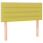 vidaXL Cabecero de tela verde 80x5x78/88 cm