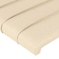 vidaXL Cabeceros 2 unidades de tela color crema 90x5x78/88 cm vidaXL Cabeceros 2 unidades de tela color crema 90x5x78/88 cm