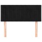 vidaXL Cabecero de terciopelo negro 80x5x78/88 cm vidaXL Cabecero de terciopelo negro 80x5x78/88 cm