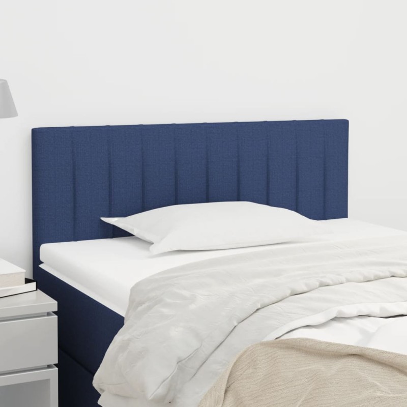 vidaXL Cabecero de tela azul 80x5x78/88 cm vidaXL Cabecero de tela azul 80x5x78/88 cm