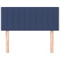 vidaXL Cabecero de tela azul 80x5x78/88 cm vidaXL Cabecero de tela azul 80x5x78/88 cm